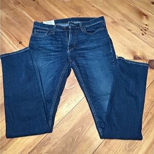 Hollister super skinny blue jeans